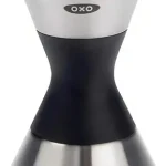 Dosador Bar Duplo Inox - Oxo Prateado