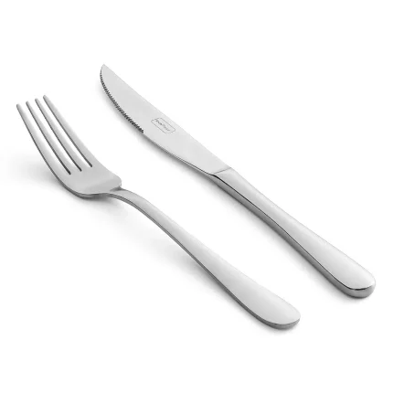 Faqueiro Para Churrasco Aço Inox Jogo 12 Peças Nova Mesa