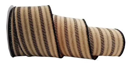 Fita Natalina Aramada Nude Cashmere