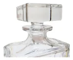 Garrafa De Cristal Blank Quadrada Bohemia