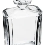 Garrafa De Cristal Blank Quadrada Bohemia
