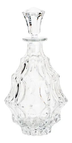 Garrafa De Cristal Com Titânio Bohemia Fortune