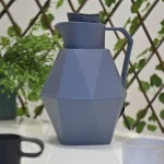 Garrafa Térmica Diamond Blue Gray Mb Home Premium 1l