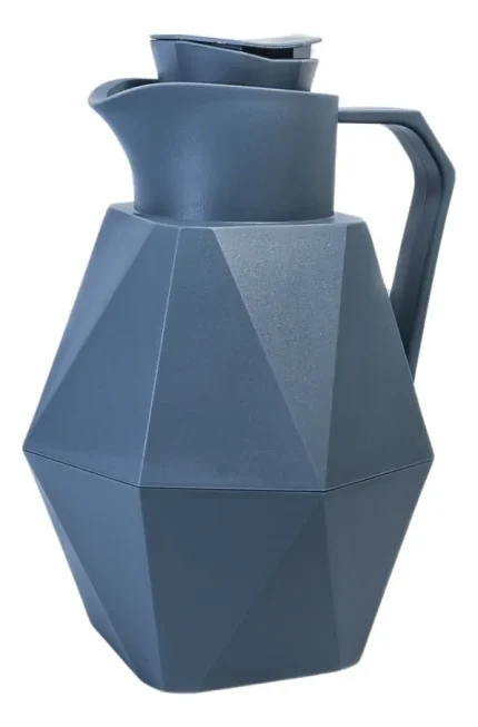 Garrafa Térmica Diamond Blue Gray Mb Home Premium 1l