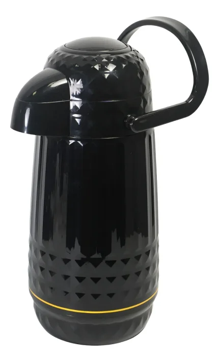 Garrafa Térmica Valentina Preta Mb Home Premium 1l