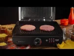Grill Elétrico Sizzle Aço Inox Ninja 127V