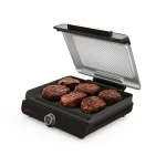 Grill Elétrico Sizzle Aço Inox Ninja 127V