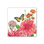 Guardanapo Lanche Dahlias Michel Design Works
