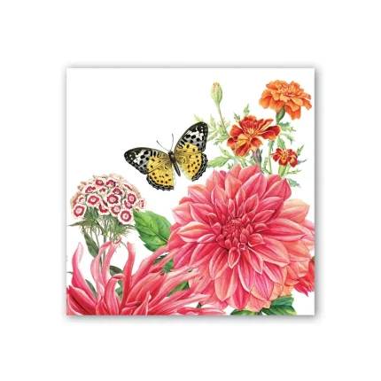 Guardanapo Lanche Dahlias Michel Design Works