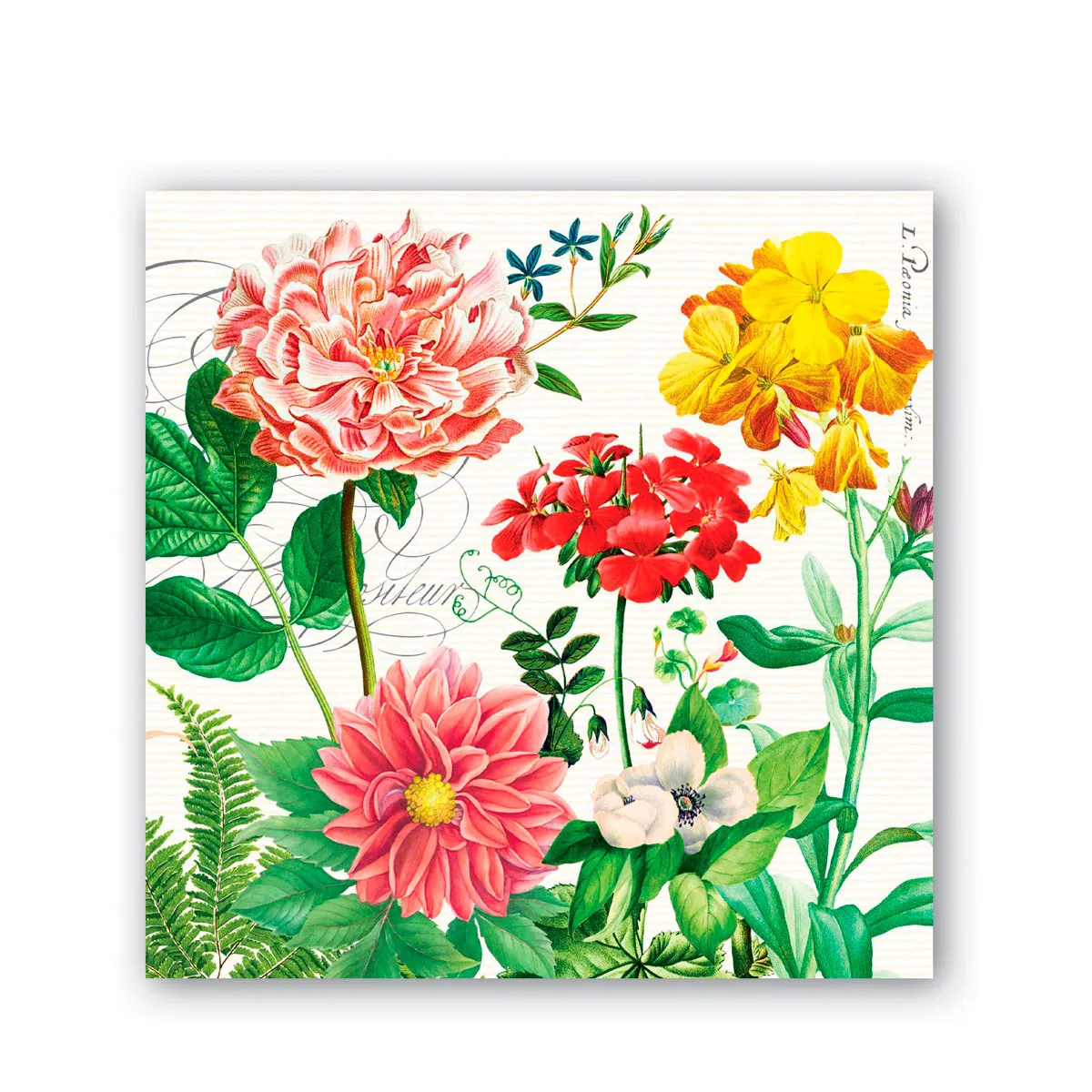 Guardanapo Lanche Poppies And Posies Michel Design Works Guardanapo Lanche Poppies And Posies Michel Design Works