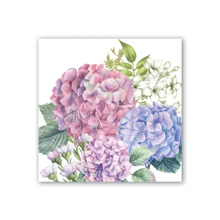 Guardanapo Lanche Wild Hydrangea Design Works