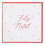 Guardanapo Natalino De Papel 32,5x32,5 C/ 20 Folhas Allegro