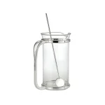 Jarra Cervia Vidro e Inox Com Mexedor Riva