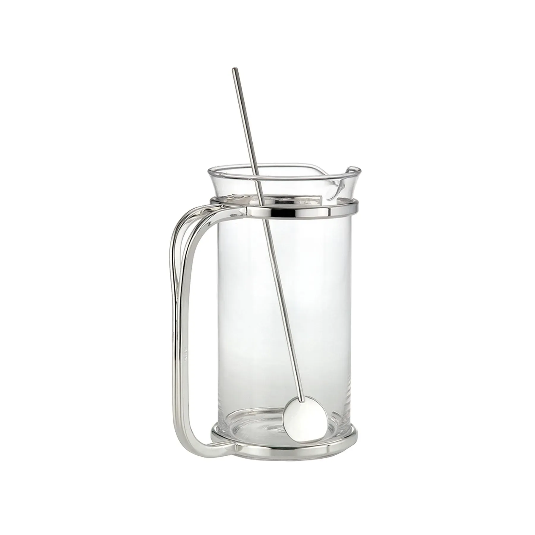Jarra Cervia Vidro e Inox Com Mexedor Riva Jarra Cervia Vidro e Inox Com Mexedor Riva