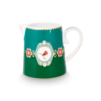 Jarrinha Medallion Verde Esmeralda Love Birds Pip Studio