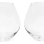 Jogo 2 Copos Baixos Cristal De Titânio Amoroso 340ml Bohemia Transparente