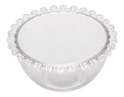 Jogo 4 Bowls De Cristal Sobremesa Pearl Daisy Flores Wolff