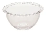 Jogo 4 Bowls De Cristal Sobremesa Pearl Daisy Flores Wolff