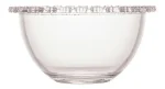 Jogo 4 Bowls De Cristal Sobremesa Pearl Daisy Flores Wolff