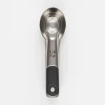 Jogo 4 Colheres Medidoras De Aço Inox Magnéticas Oxo Prata