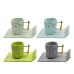 Jogo 4 Xícaras de Café Yume New Bone China