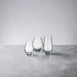 Jogo 6 Copos Altos Cristal De Titânio Grus 400ml Bohemia Transparente