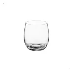 Jogo 6 Copos Baixos Cristal De Titânio Mergus 410ml Bohemia Transparente