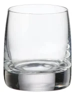 Jogo 6 Copos Baixos Cristal De Titânio Pavo 290 Ml Bohemia Transparente