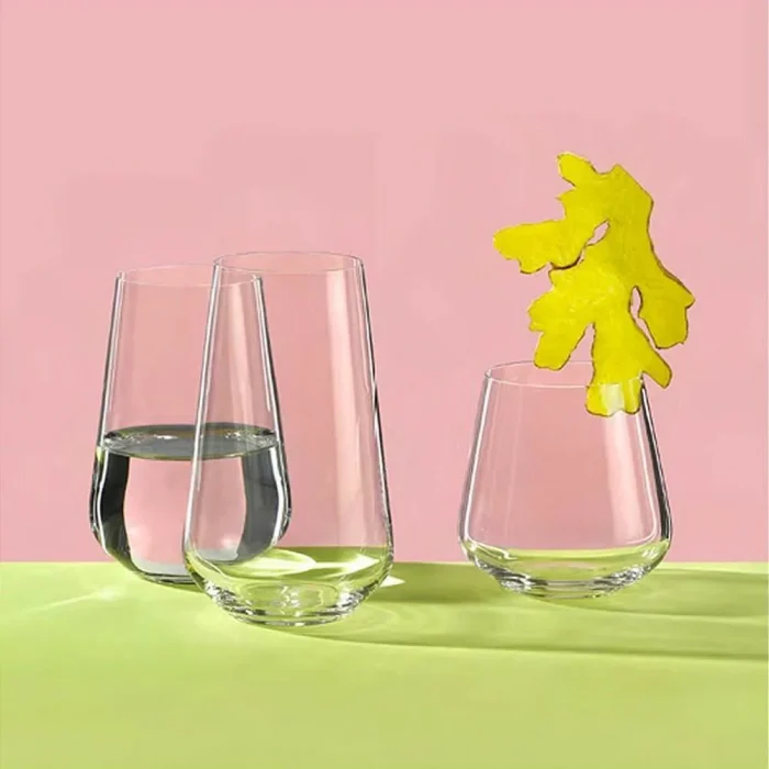 jogo 6 Copos De Cristal Sandra Bohemia 440ml