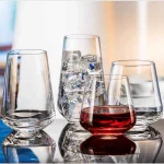 jogo 6 Copos De Cristal Sandra Bohemia 440ml