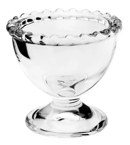Jogo 6 Porta Ovos De Cristal Pearl Wolff