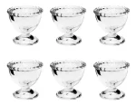 Jogo 6 Porta Ovos De Cristal Pearl Wolff