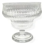 Jogo 6 Taças Sobremesa Cristal Com Pé Fontana 250 Ml Transparente