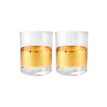 Jogo De 2 Copos Alveare D'Ouro Fracalanza 410 Ml