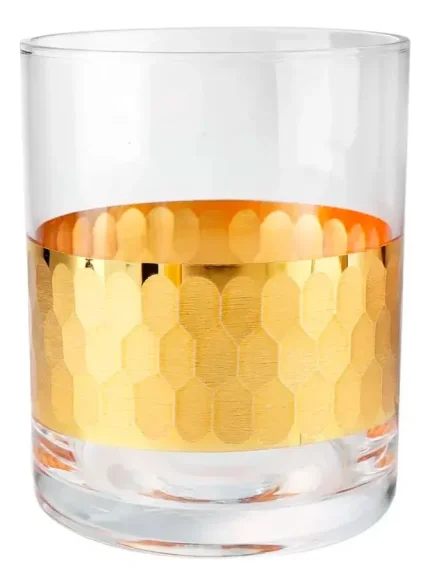 Jogo De 2 Copos Alveare D'Ouro Fracalanza 410 Ml
