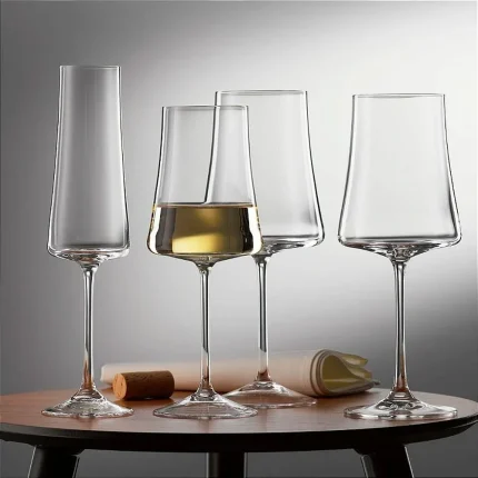 Jogo de 6 Taças Vinho Cristal Titanium Xtra 460ml