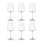 Jogo de 6 Taças Vinho Cristal Titanium Xtra 460ml