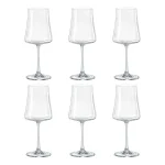 Jogo de 6 Taças Vinho Cristal Titanium Xtra 560ml