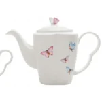 Jogo De Café 3 Peças Porcelana Borboleta Wolff