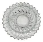 Jogo Sobremesa Lotus Bowl E Pires Vidro Deli Glass 12 Peças Transparente
