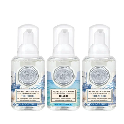 Kit 3 Mini Sabonetes Líquidos Michel Design Works Aromas