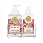 Kit Sabonete Liquido e Hidratante Com Suporte Blush Peony Michel Design Works
