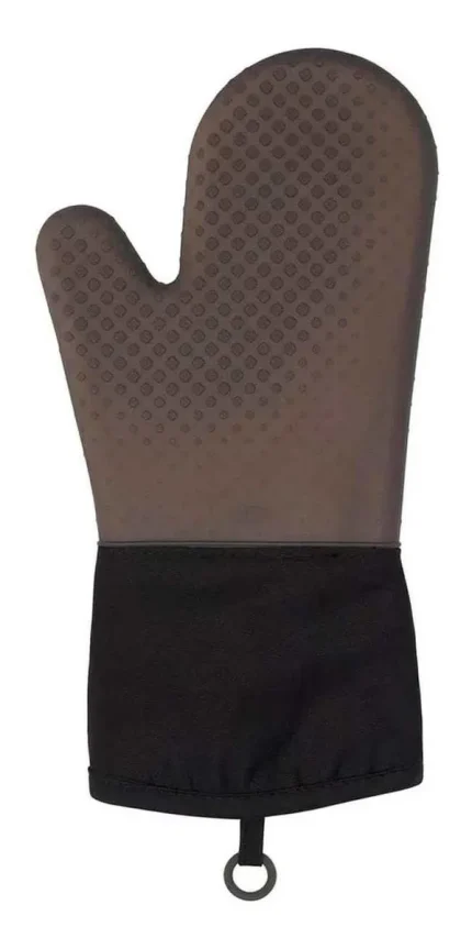 Luva Para Cozinha De Silicone Preta Oxo