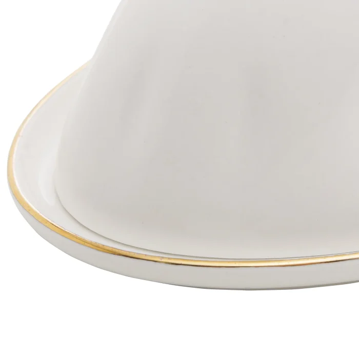 Manteigueira De Porcelana Bird Color Wolff