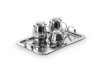 Mesa Conjunto Chá E Café Lyr 4 Peças Forma Utilidades