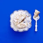 Mini Prato Porcelana Bolo Royal White Pip Studio