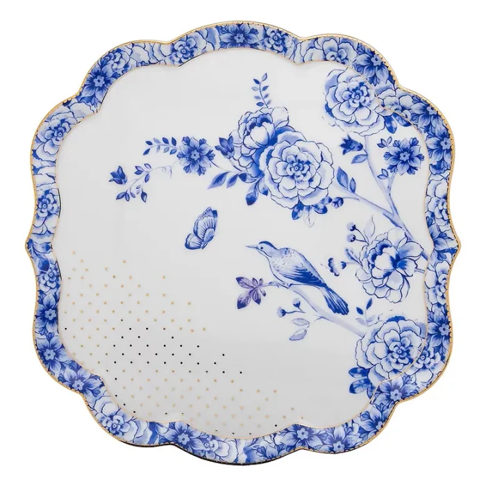 Mini Prato Porcelana Bolo Royal White Pip Studio
