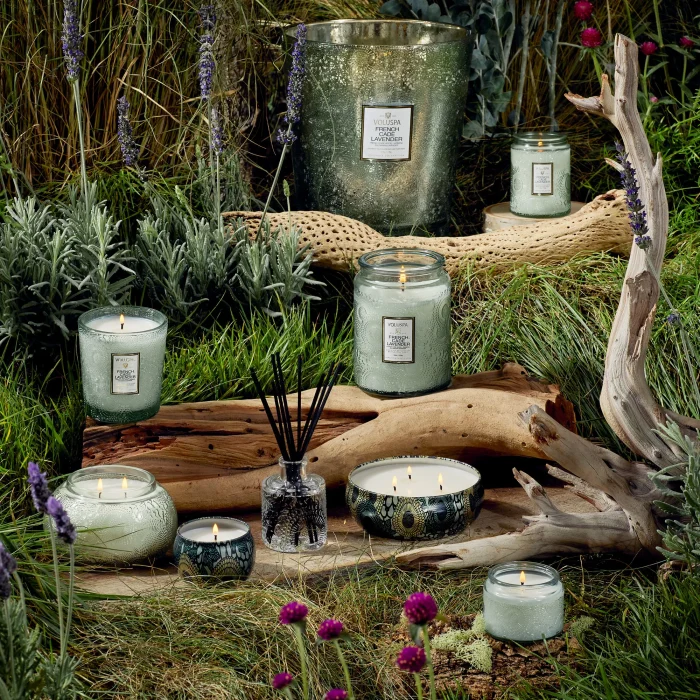 Mini Vela Lata 25h French Cade Lavender