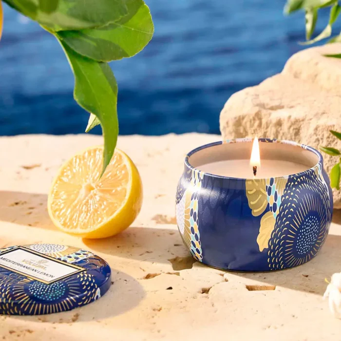 Mini Vela Lata 25h Mediterranean Lemon