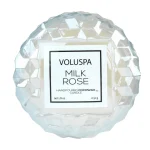 Mini Vela Macaron 15h Milk Rose